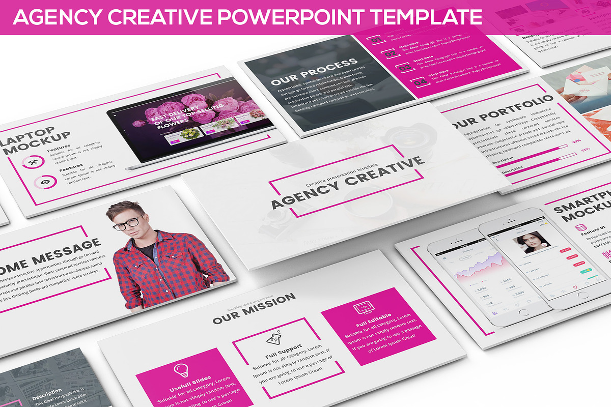 110 Powerpoint & Keynote Template, a Presentation Template by SlideFactory (Photo 3 of 30)