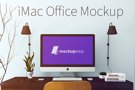 iMac Office Mockup