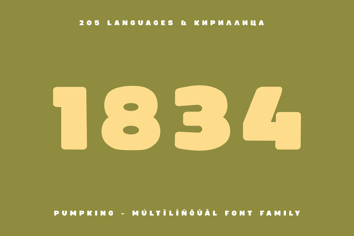 Pumpking Friendly Typeface, a Sans Serif Font by alpercakici (Photo 13 of 17)