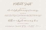 Millered - Beautiful Font Script, a Script Font by Dirtytemp Studio (Thumbnail 11 of 12)