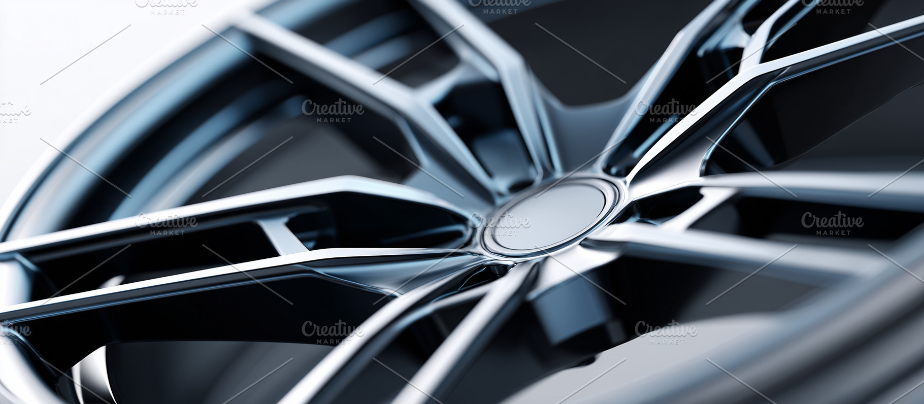 Close up of a shiny black car rim, a Transportation Photo by MistyDay