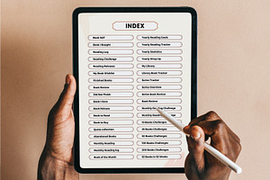 Digital Reading Planner For Ipad