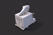 Low Poly Ice Cream Car, a Cars & Vehicle 3D Model by CreativeeArt (Thumbnail 7 of 8)