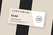 Gift Certificate Template, a Card Template by Amit Debnath (Thumbnail 4 of 6)