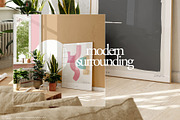 LENIS ROOM Natural Frame Mockup Set, a Household Mockup by Stykke Studio (Thumbnail 10 of 58)