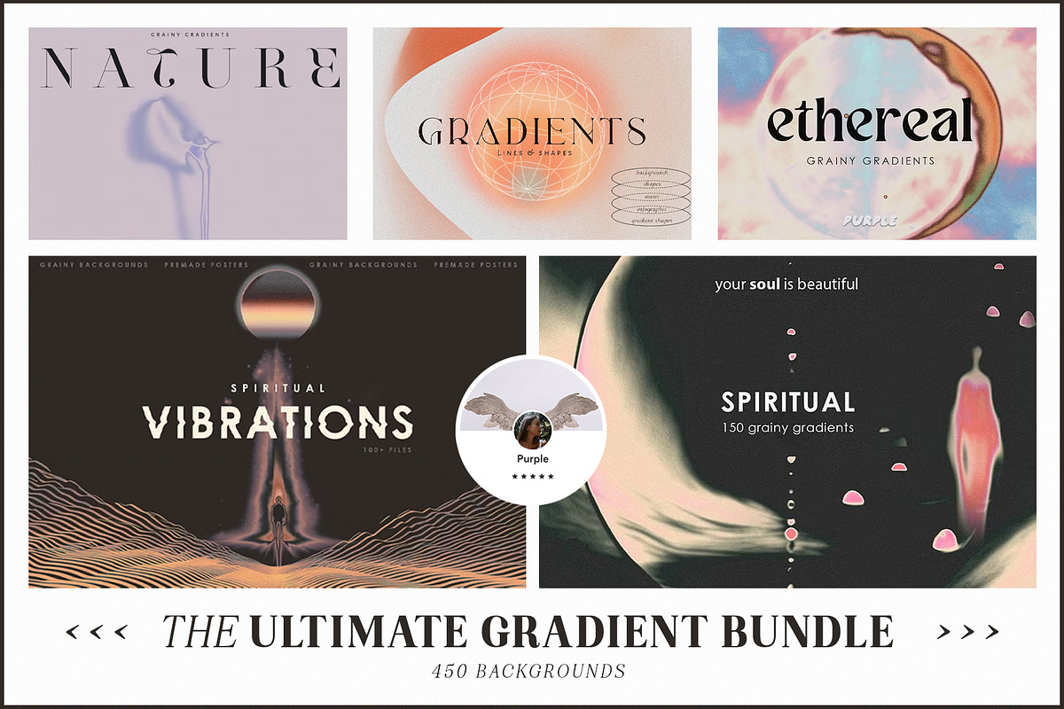 The Ultimate Gradient Bundle, an Object Graphic by Purple (Photo 1 of 17)