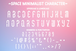 Space Minimalist - Playful Font