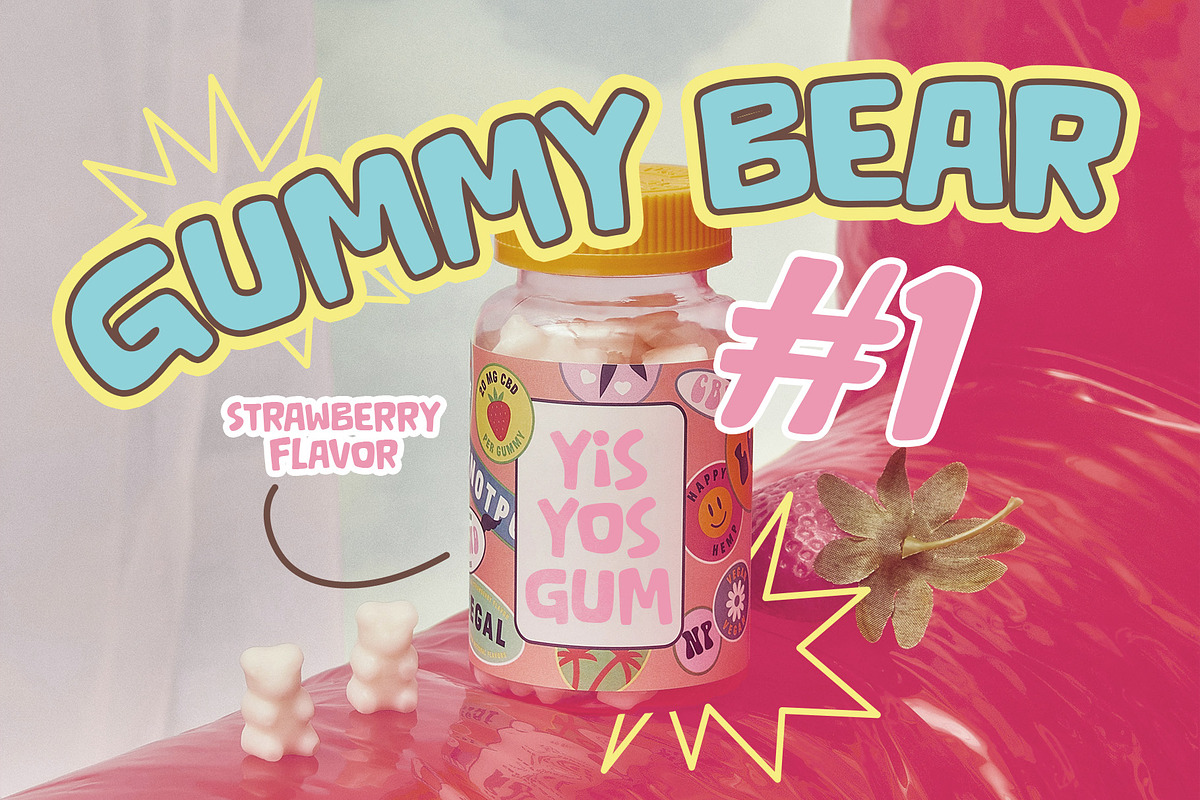 Bouncy Bites – Playful Font, a Sans Serif Font by Salamahtype (Photo 5 of 8)