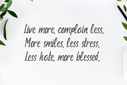 Aharon Handwritten Brush Font, a Font by Creativetacos (Thumbnail 3 of 5)