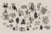 Food and Drinks Illustrations, a Food Illustration by iStar Design (Thumbnail 15 of 17)