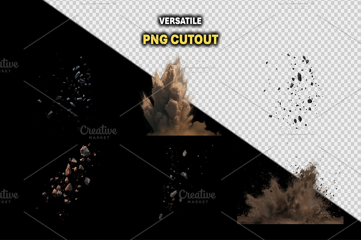100+ PNG Cutout Debris Explosion, an Abstract Photo by Mikel Blazgad (Photo 2 of 11)