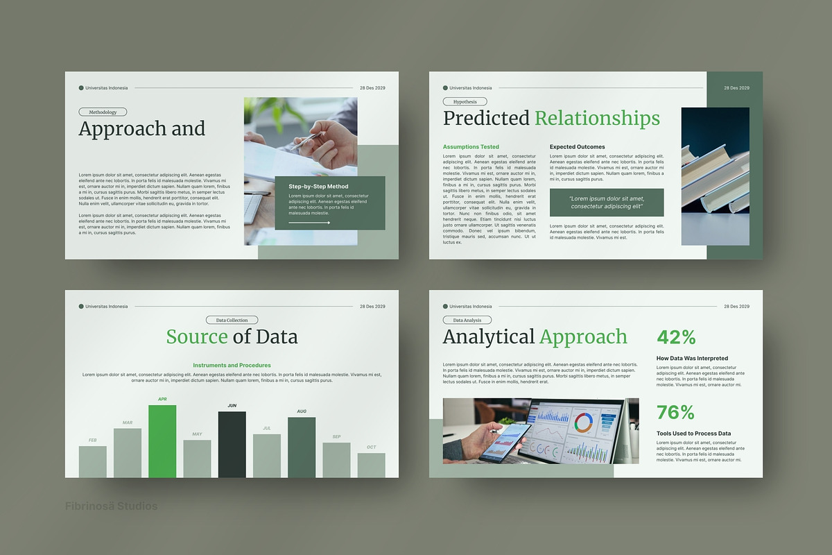 Accounting Thesis Defense Template, a Presentation Template by FIBRINOSÄ (Photo 2 of 6)