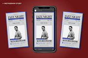 Jazz Night Music Flyer, a Flyer Template by VanillineGraph (Thumbnail 4 of 4)