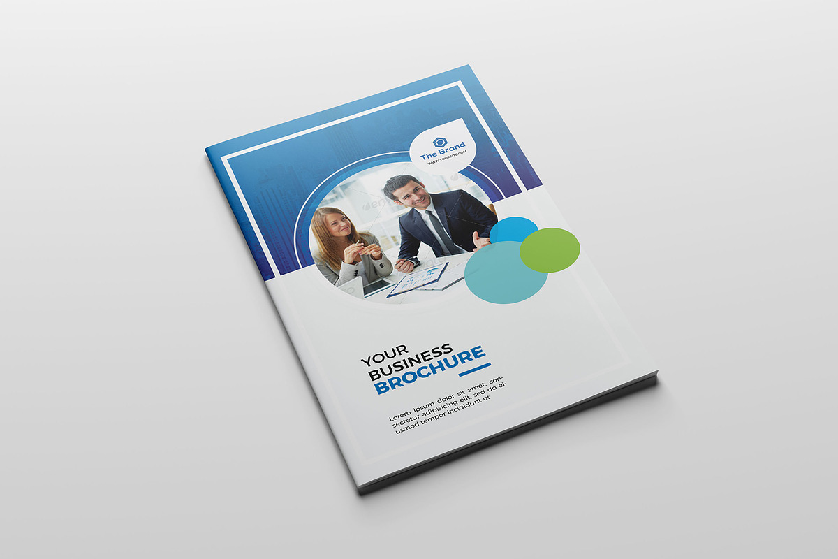 Corporate Bifold Brochure, a Brochure Template by GreenPixi (Photo 1 of 5)