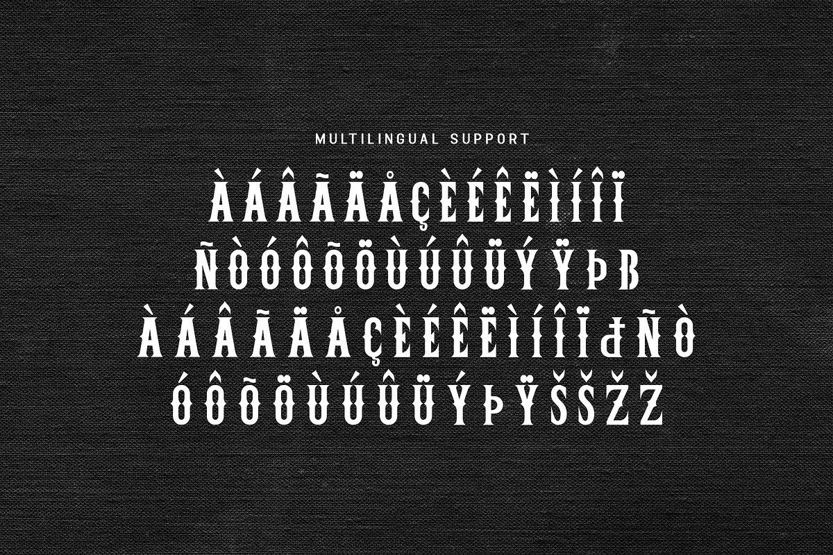 Ethiopia - Embroidery Serif BX Font, a Serif Font by overlaytemplates (Photo 5 of 5)