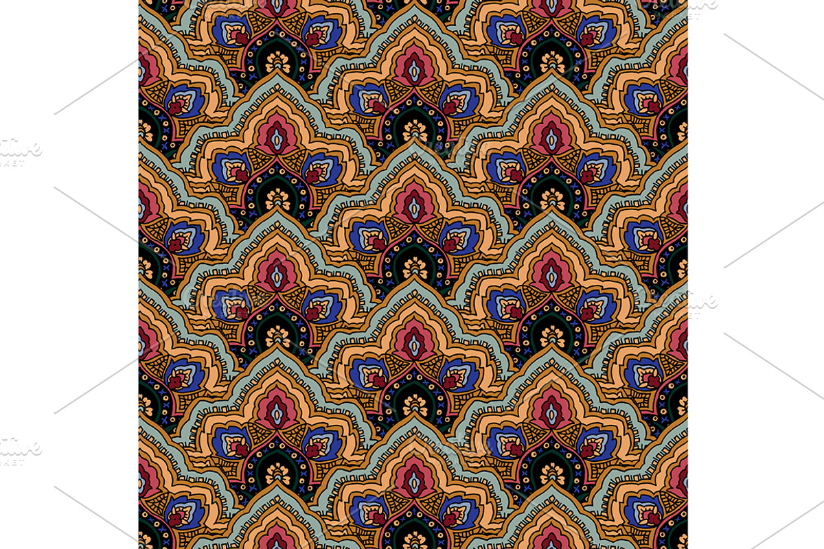 Paisley Vector Bundle, an Illustration by StabuLaRasa illustration (Photo 16 of 27)