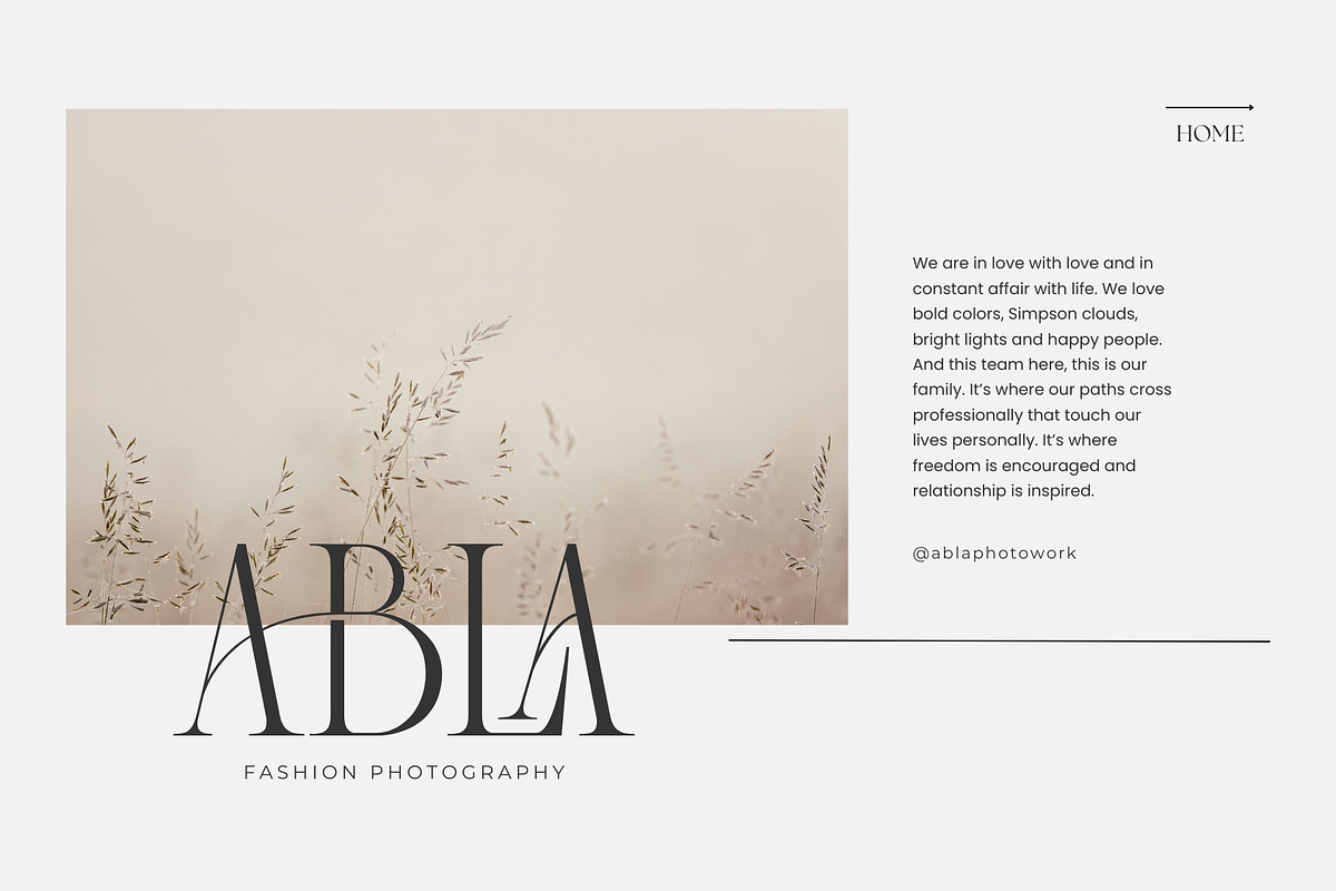 Roabla - Modern Ligature Font, a Serif Font by Nirmana Visual (Photo 2 of 11)