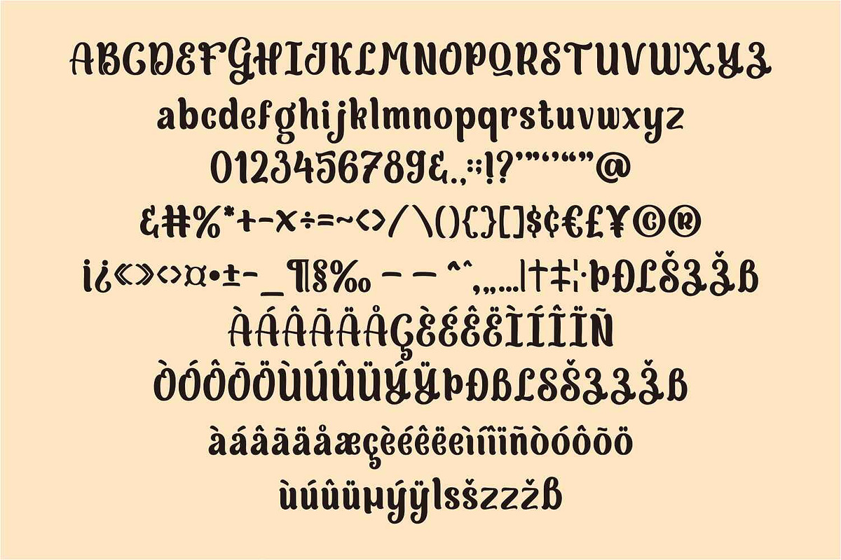 Gingerbread, a Handwritten Font by Mozatype (Photo 6 of 7)