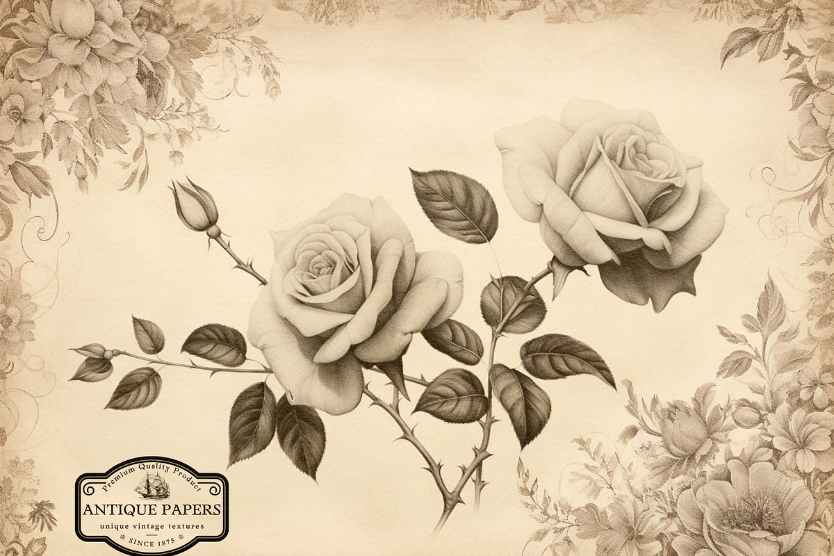 Ultimate vintage paper collection, a Texture Graphic by Studio.Valhalla (Photo 11 of 12)