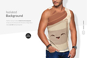 Men Tank Mock-ups Set FREE DEMO, a Books & Magazine Mockup by Apparel_Mockups (Thumbnail 13 of 24)