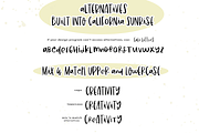 California Sunrise Font, a Font by KA Designs (Thumbnail 13 of 15)