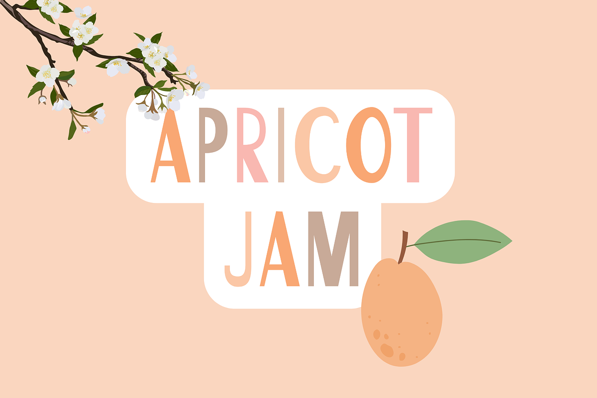 Apricot Jam, a Script Font by Sofia Skoog (Photo 1 of 10)