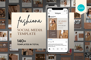 Fashiona Bundle Canva Template
