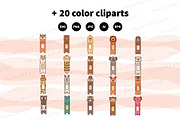 Cute Kawaii Animals Bookmarks, an Education Illustration by Palau (Thumbnail 10 of 12)