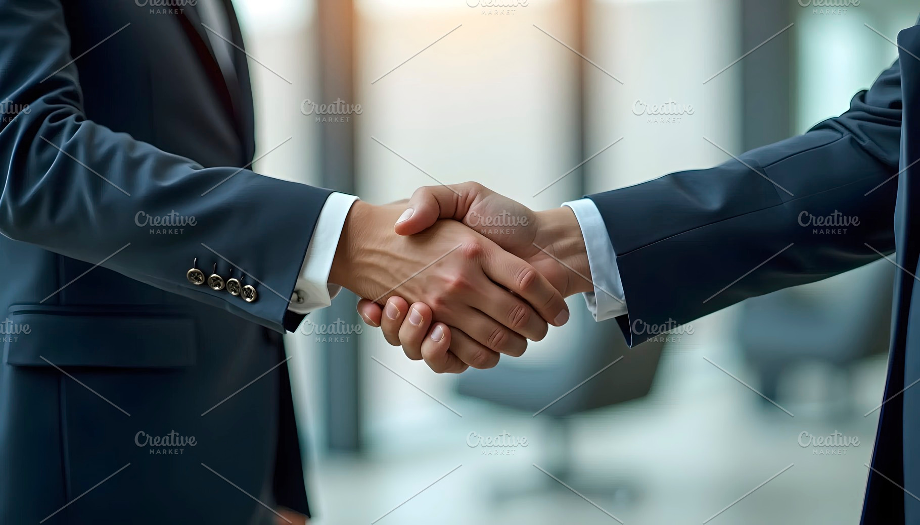 Business Handshake Partnership Agree, a Photo by LOGOCREATIVE
