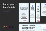 Podcast Business - Banners vol1, a Social Media Template by Petr Bilek (Thumbnail 3 of 3)