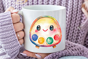 Kawaii Back to School Clipart, an Illustration by Pixels.Craft (Thumbnail 7 of 7)