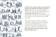 Football Toile de Jouy, a Background Graphic by Hughes Studio (Thumbnail 3 of 8)