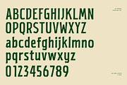 GR HOFBURG – Retro Industrial, a Sans Serif Font by Garisman Std (Thumbnail 2 of 11)