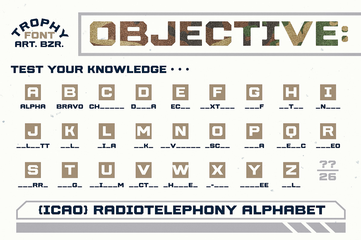 Trophy | Bold Athletic, a Sans Serif Font by Artifact Bazaar (Photo 5 of 8)
