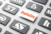Bufalio Modern Bold Font, a Sans Serif Font by AuthenType (Thumbnail 5 of 10)