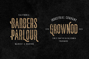 Norsten Vintage Condensed + Extras, a Sans Serif Font by Wandery Supply (Thumbnail 11 of 14)