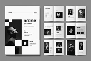 Editorial Lookbook Layout Template, a Brochure Template by MightyDesign