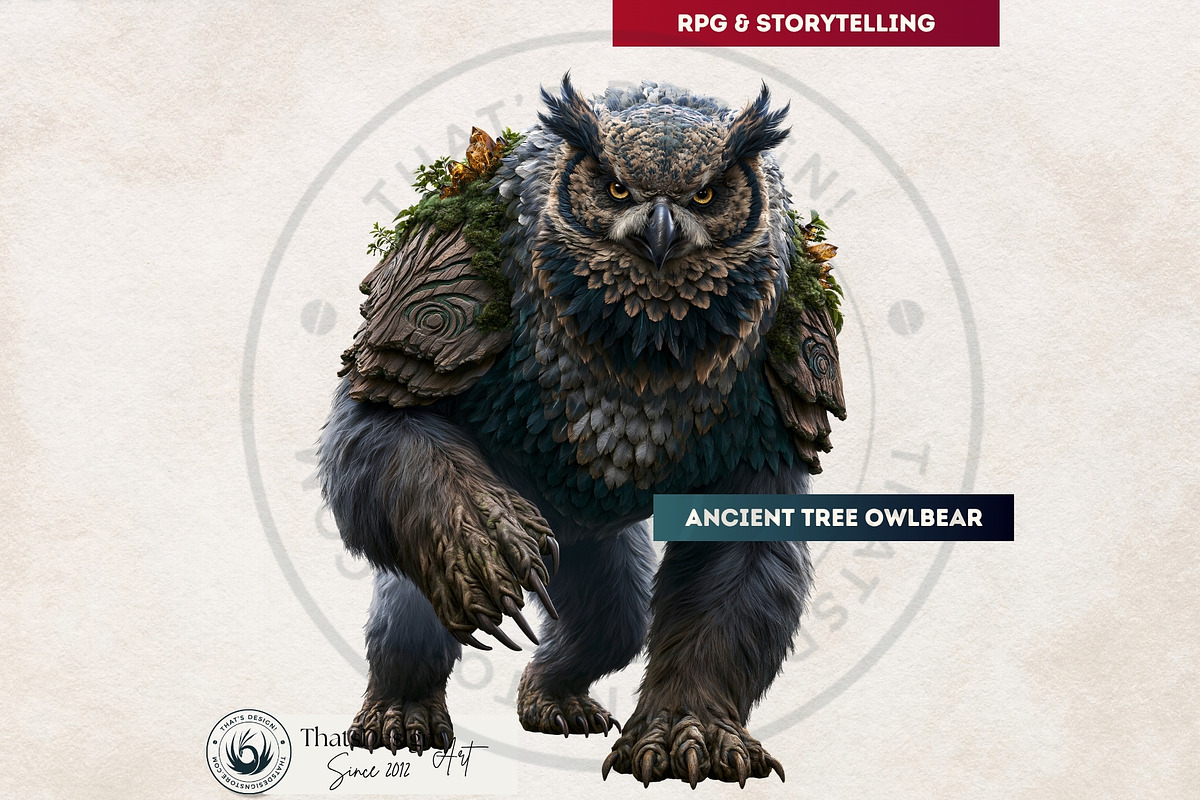 Crystal Beasts Fantasy Cliparts, a Decorative Illustration by ThatsDesignArt (Photo 9 of 14)