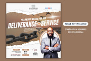Deliverance Church Service Template, a Social Media Template by Mishek Munene (Thumbnail 1 of 4)