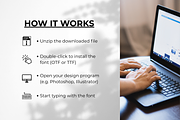 Monoround - Rounded san serif font, a Sans Serif Font by ZoloDesignHub (Thumbnail 9 of 9)