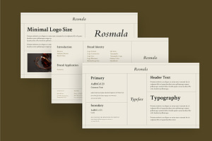 Rosmala Beauty Brand Guidelines