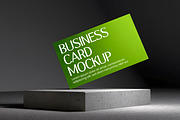 Business Card Mockup, an Advertising Mockup by GenesisCreativeCo (Thumbnail 3 of 3)