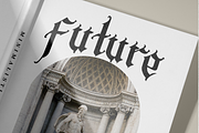 MONTENG MODERN BLACKLETTER, a Blackletter Font by dansdesign (Thumbnail 4 of 9)
