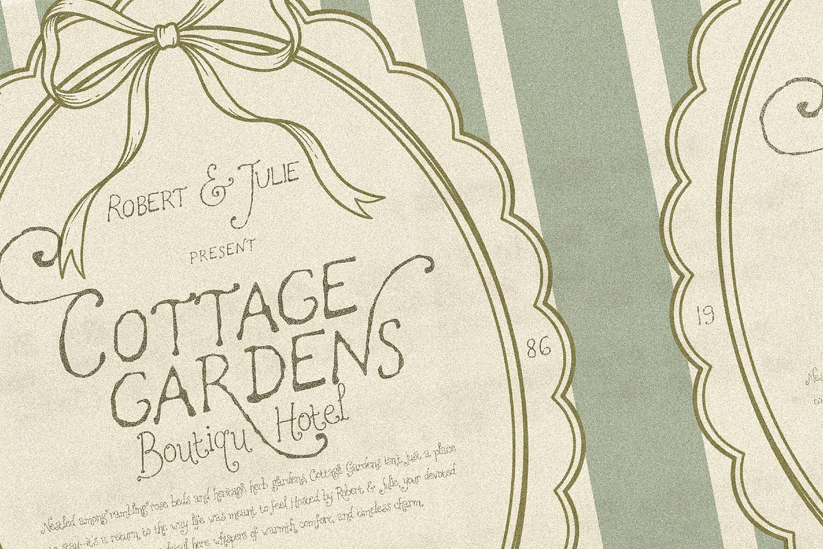Dreaming of Sunday - Whimsical Font, a Handwritten Font by AndrewPixelType (Photo 2 of 10)