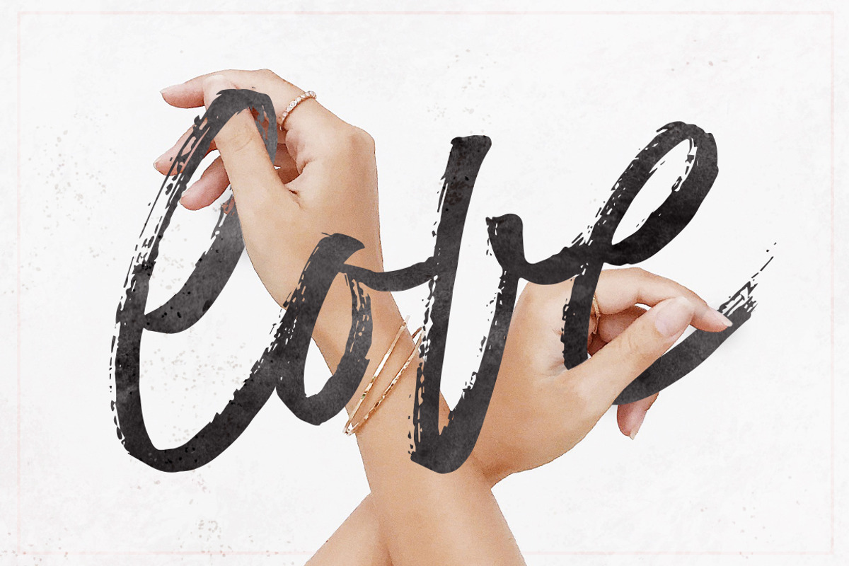 LushBlue LOGO KIT + Font & Swashes! preview 5