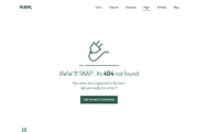 MiNML - Clean & Minimal PSD Template, an UI Kit Template by Saif71 - Shop (Thumbnail 6 of 19)