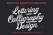 Revictus Script, a Script Font by Letterhend Studio (Thumbnail 3 of 9)