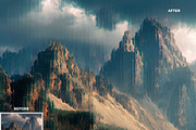 FRACTAL GLASS DISTORTION FX, an Action Add-On by Studio Retouch (Thumbnail 6 of 12)