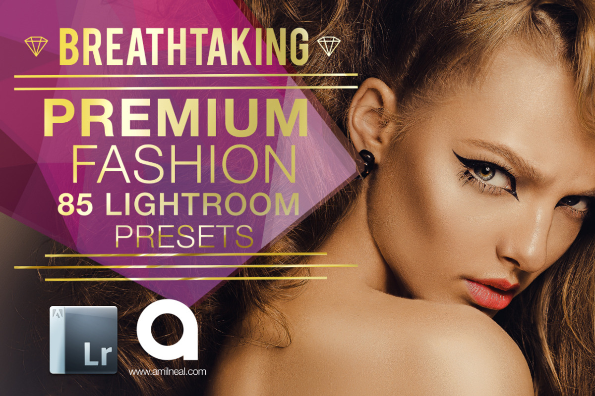 Fashion & Portrait Lightroom Presets, an Action Add-On by AN Productions (Photo 2 of 6)