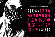 Core Panic - Rough Display Font, a Font by Pixesia Studio (Thumbnail 13 of 15)